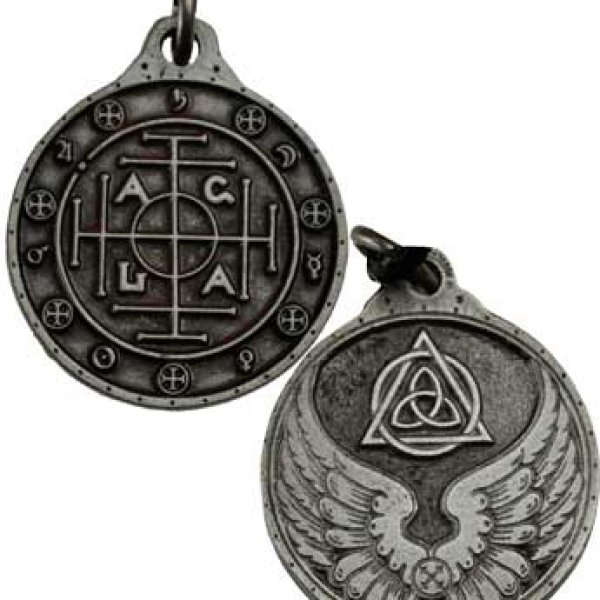 A.G.L.A. talisman silver color