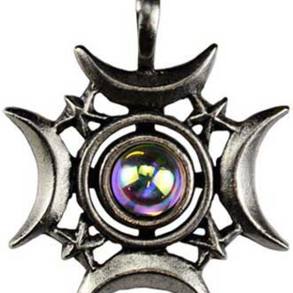 Crescents Rising Celestial amulet