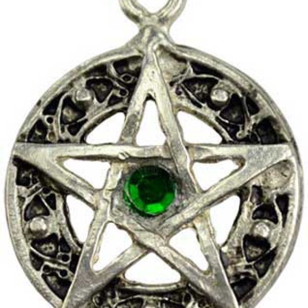 Celtic Knot Pentagram amulet