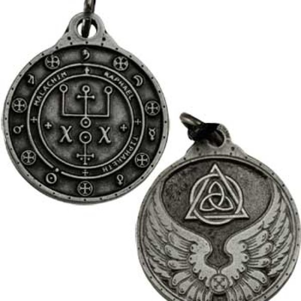 Raphael talisman silver color