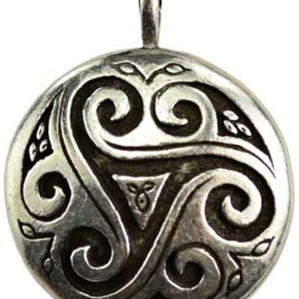 Triskele Shield amulet