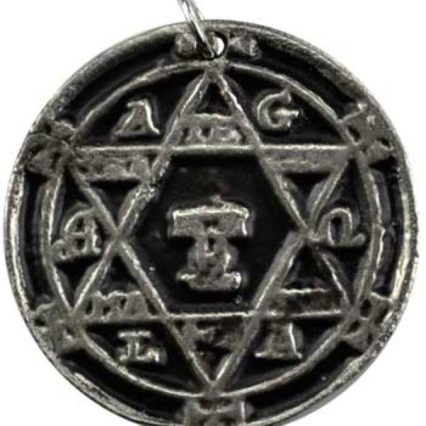 Hexagram of Solomon amulet