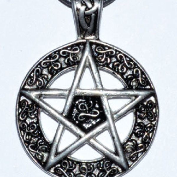 1 1/2" Pentagram amulet