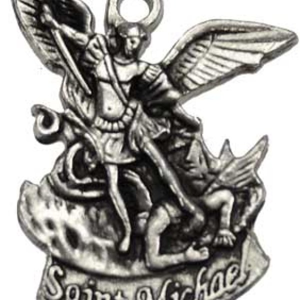 Archangel Michael 1 3/4" amulet