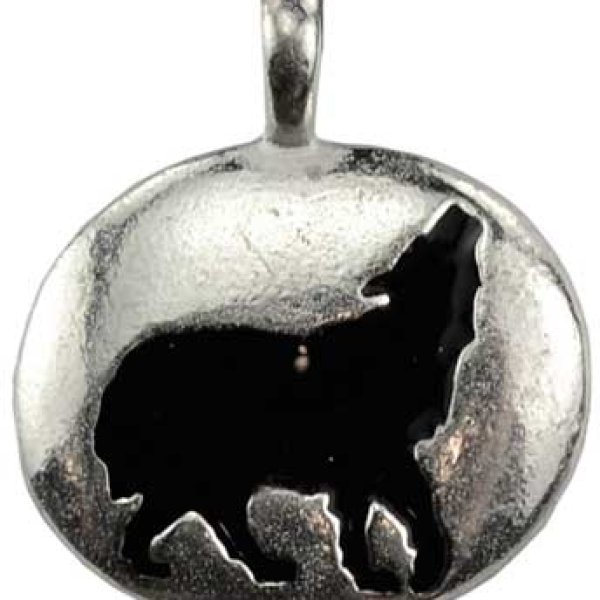 Wolf totem amulet