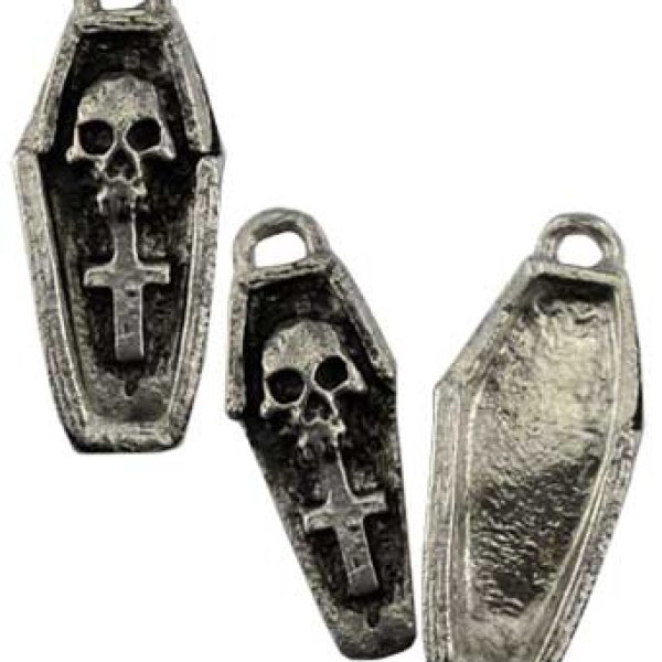 Voodoo Coffin amulet