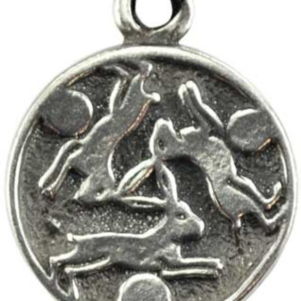 Hare Trinity amulet