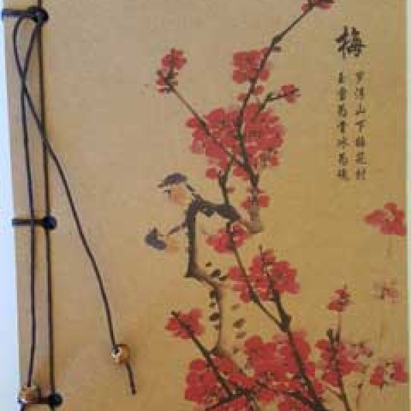 Cherry Blossom string bound journal