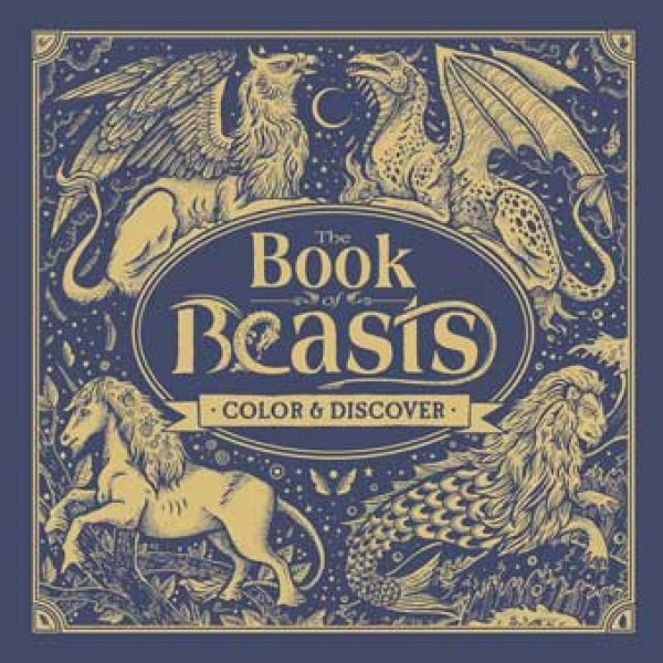 Book of Beasts coloring book (hc)