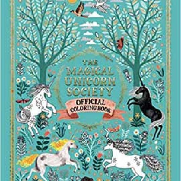 Magical Unicorn Society coloring book