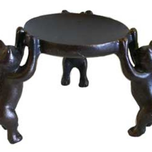 3 Cats tealight holder