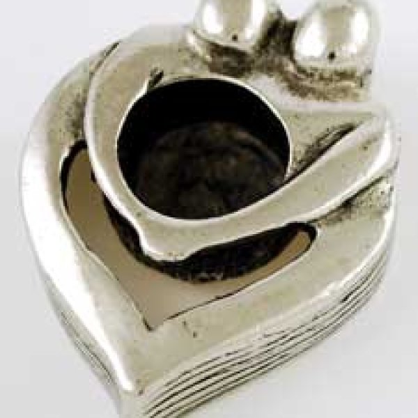 Couples Heart mini Candle Holder