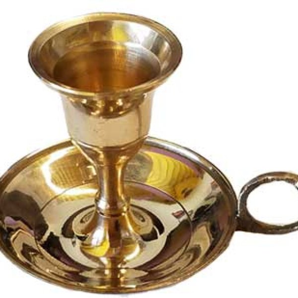 Brass ChamberstickTaper candle holder