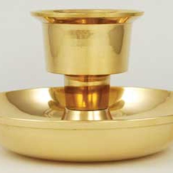 Brass Taper and Pillar candle holder