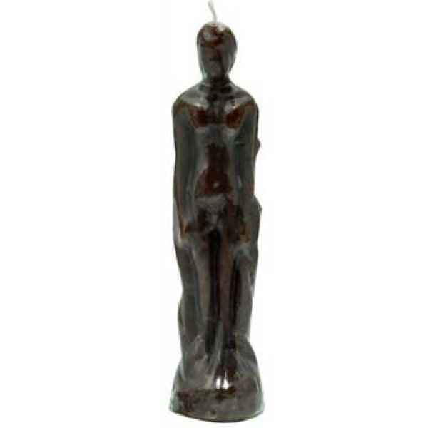 Brown Male candle
