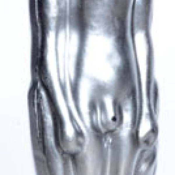 Silver Male candle