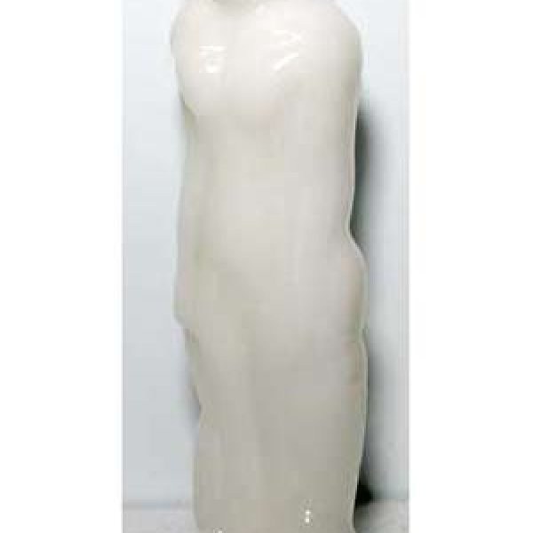 White Male candle