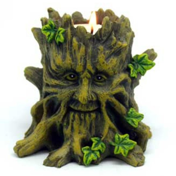 Tree Man tealight holder