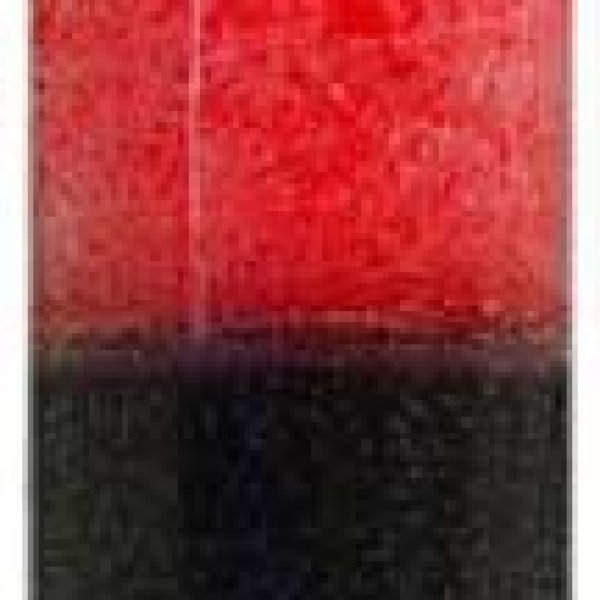 2 Color 7-day Red/ Black jar candle