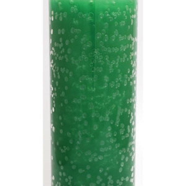 Green 7-day jar candle