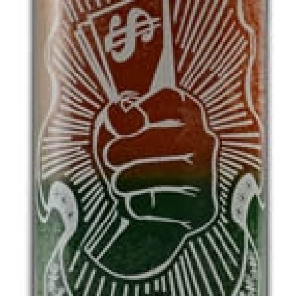 Money Drawing Green jar candle