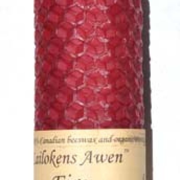 4 1/4" Fire Lailokens Awen candle