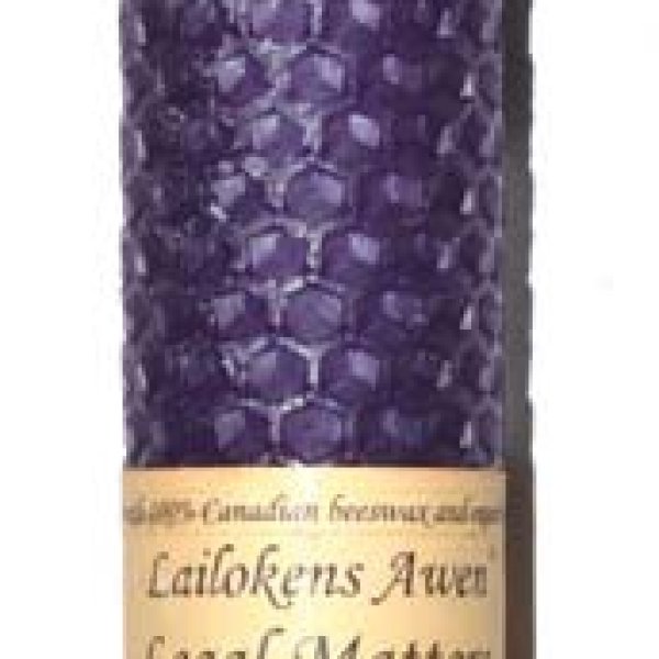 4 1/4" Legal Matters Lailokens Awen candle