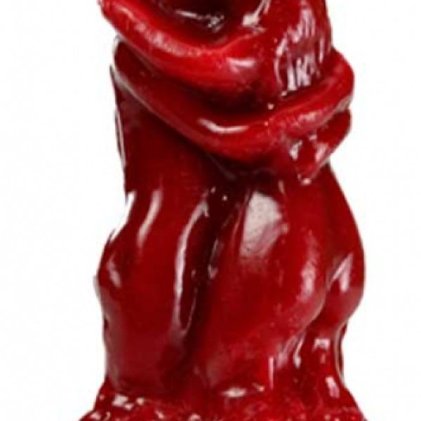 5 1/2" Lovers red candle