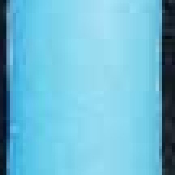 9/16" Sea Blue chime candle 20pk