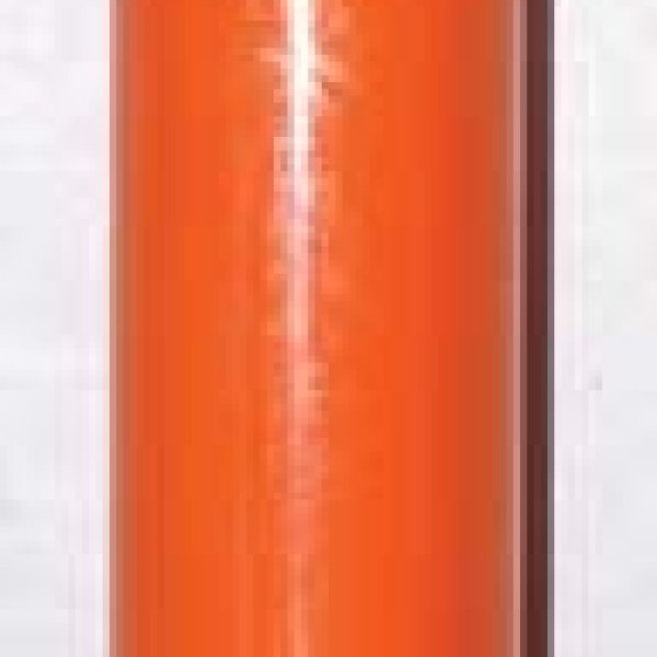 9" Orange pillar candle