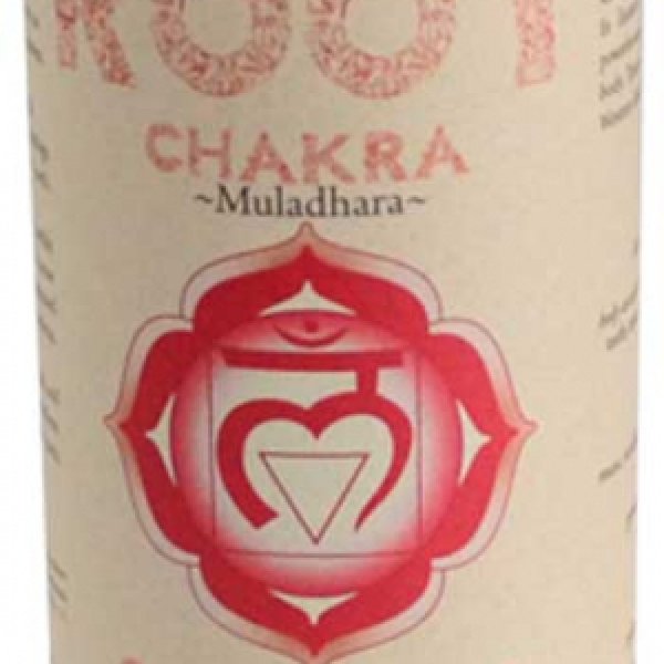 Root Chakra pillar candle 3" x 6"