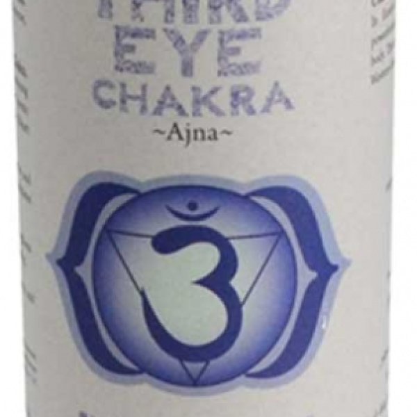 Third Eye Chakra pillar candle 3" x 6"