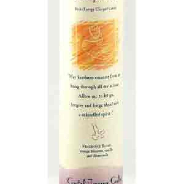 Compassion Reiki Charged pillar candle