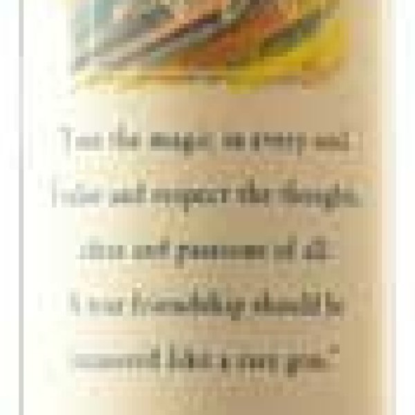 Friendship Reiki Charged pillar candle