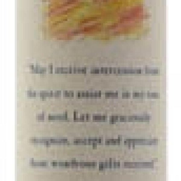 Manifest A Miracle Reiki Charged pillar candle