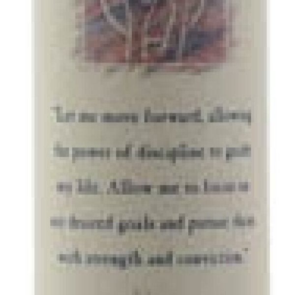 Motivation Reiki Charged pillar candle