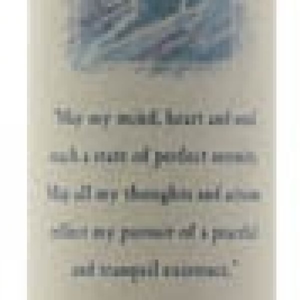 Peace Reiki Charged pillar candle