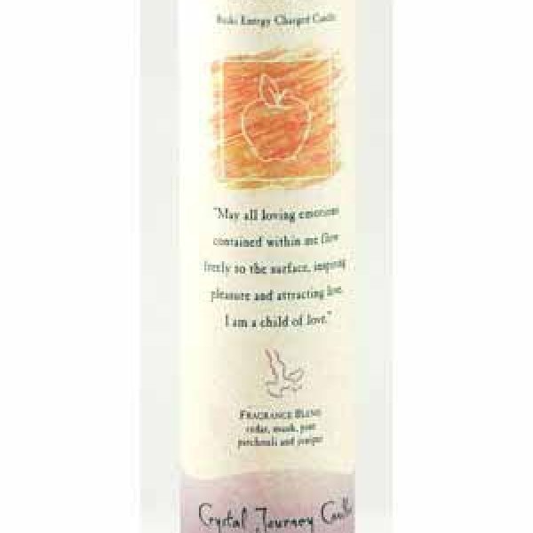 Seduction reiki charged pillar candle