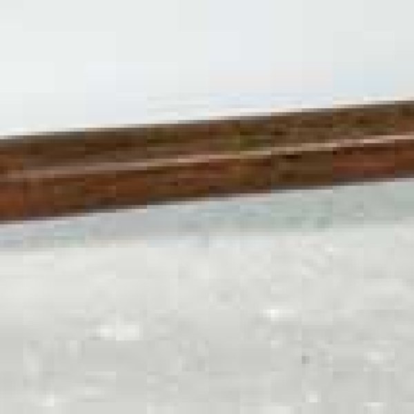 Wooden Handled Brass Snuffer