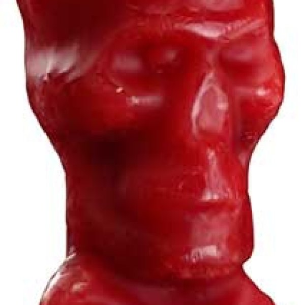 5" Red Skull