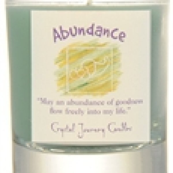 Abundance soy votive candle