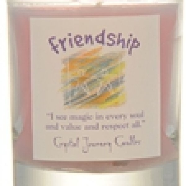 Friendship soy votive candle