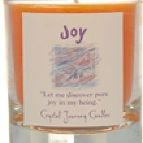 Joy soy votive candle