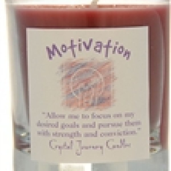 Motivation soy votive candle
