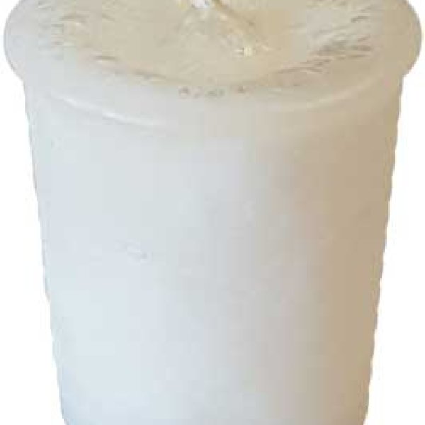 Cleansing Herbal votive - white