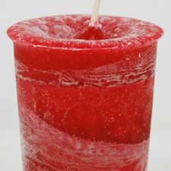 Courage Herbal votive - red