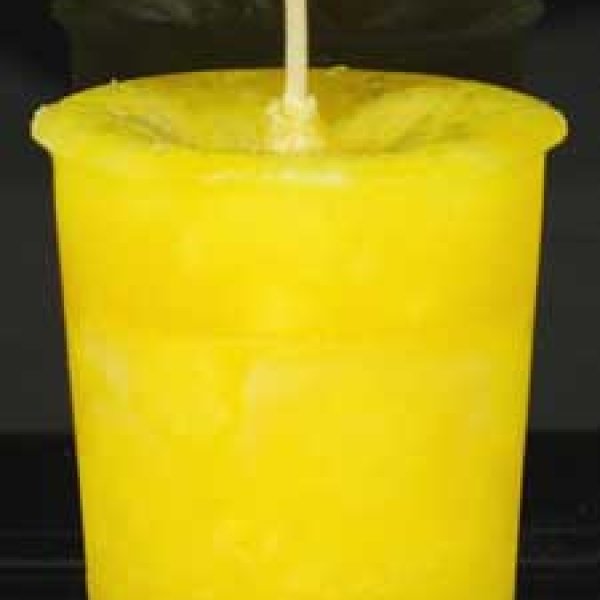 Positive Energy Herbal votive - yellow