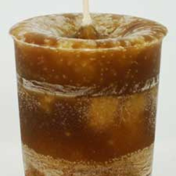 Problem Solving Herbal votive - brown