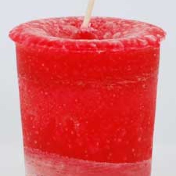 Seduction Herbal votive - red pink