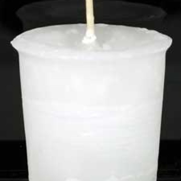 Spirit Herbal votive - white